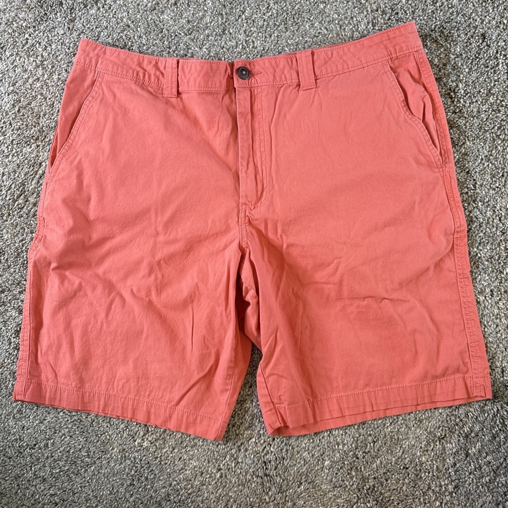 Magellan Men's Chino Shorts Fish‎ Outdoor Active Casual Pink Size 38